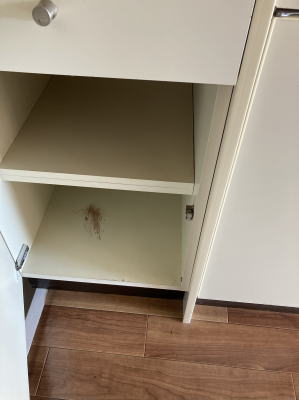 収納は上下にあるので重いものは下へ